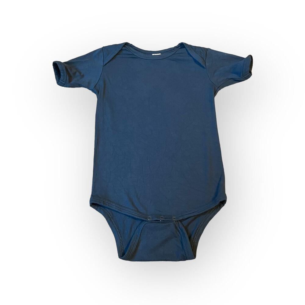 Kate Quinn Bamboo Blend Blue Onesie